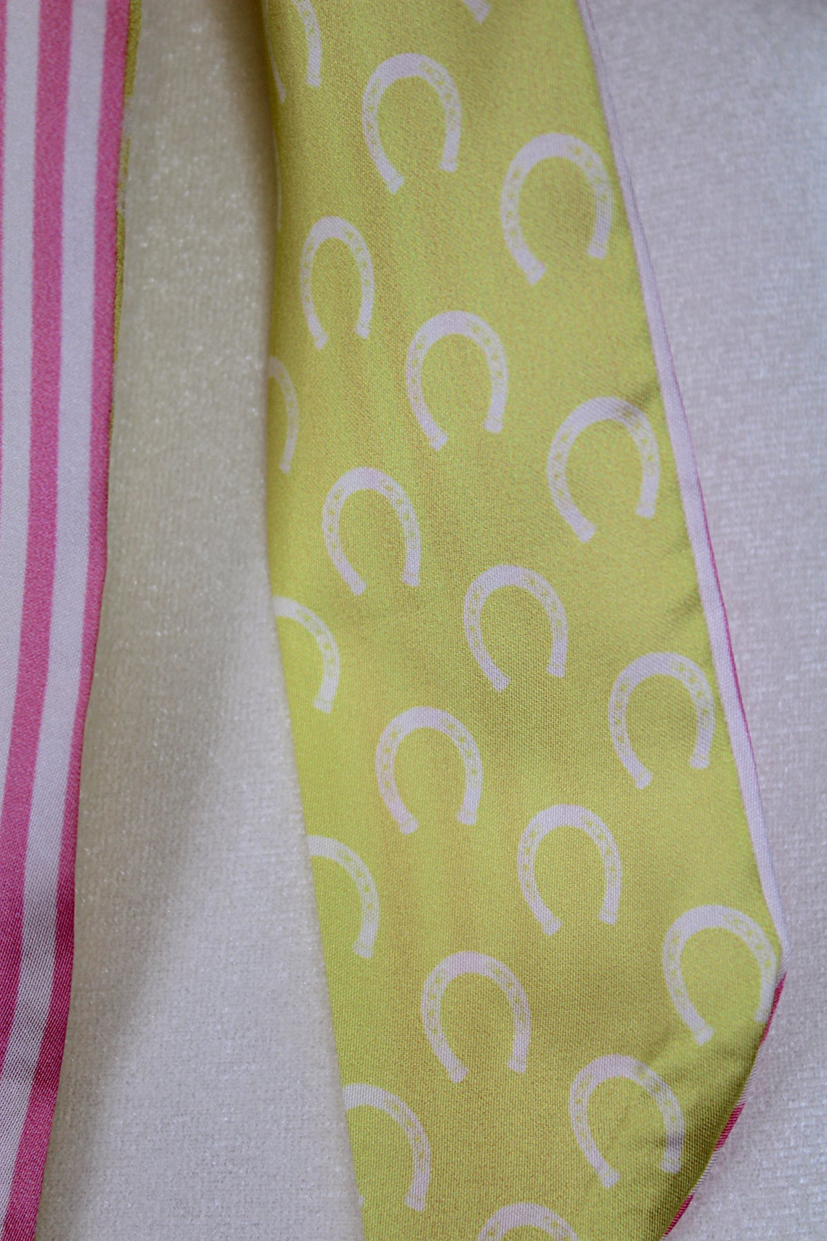 Pink Lemonade Horseshoe Twilly