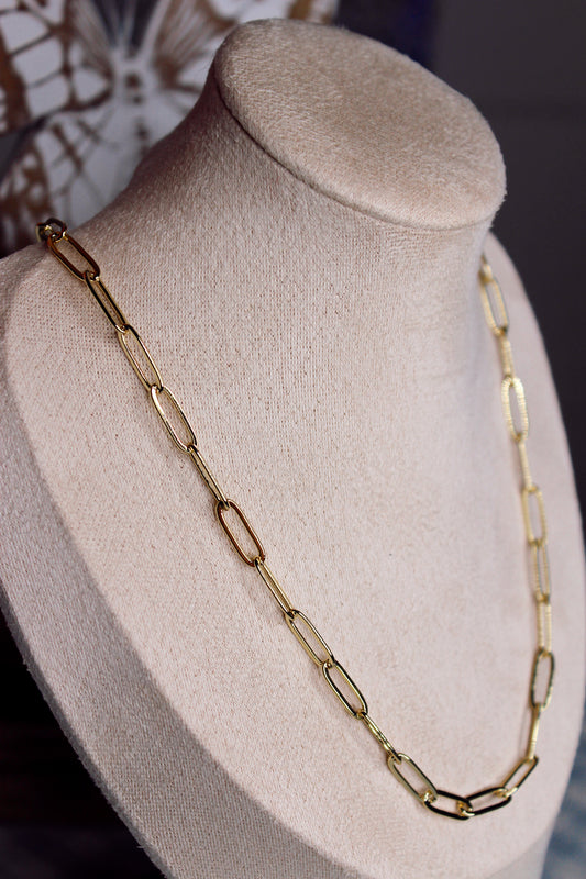 Mina Paperclip Necklace