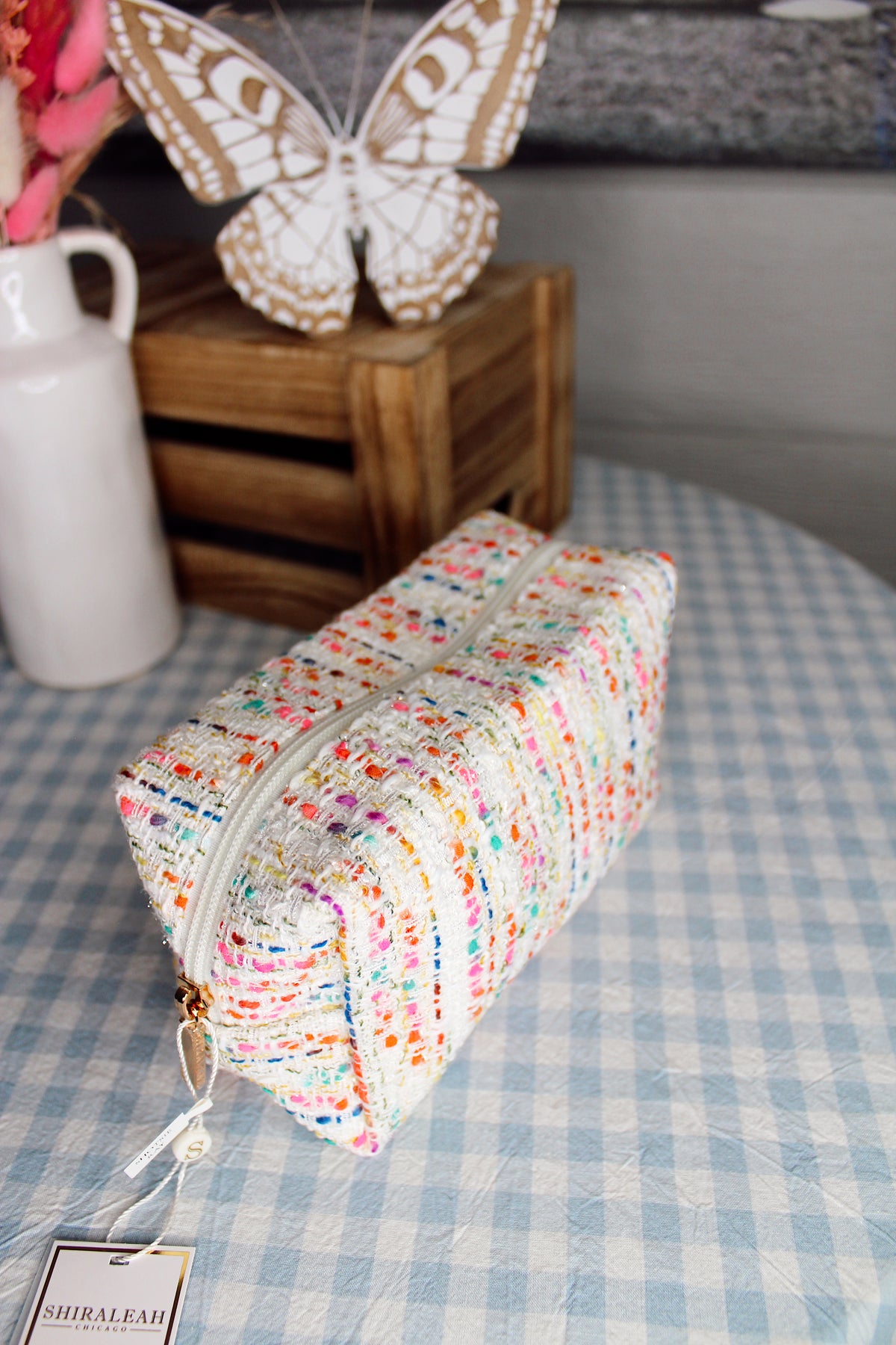 Multi Sparkle Small Pouch