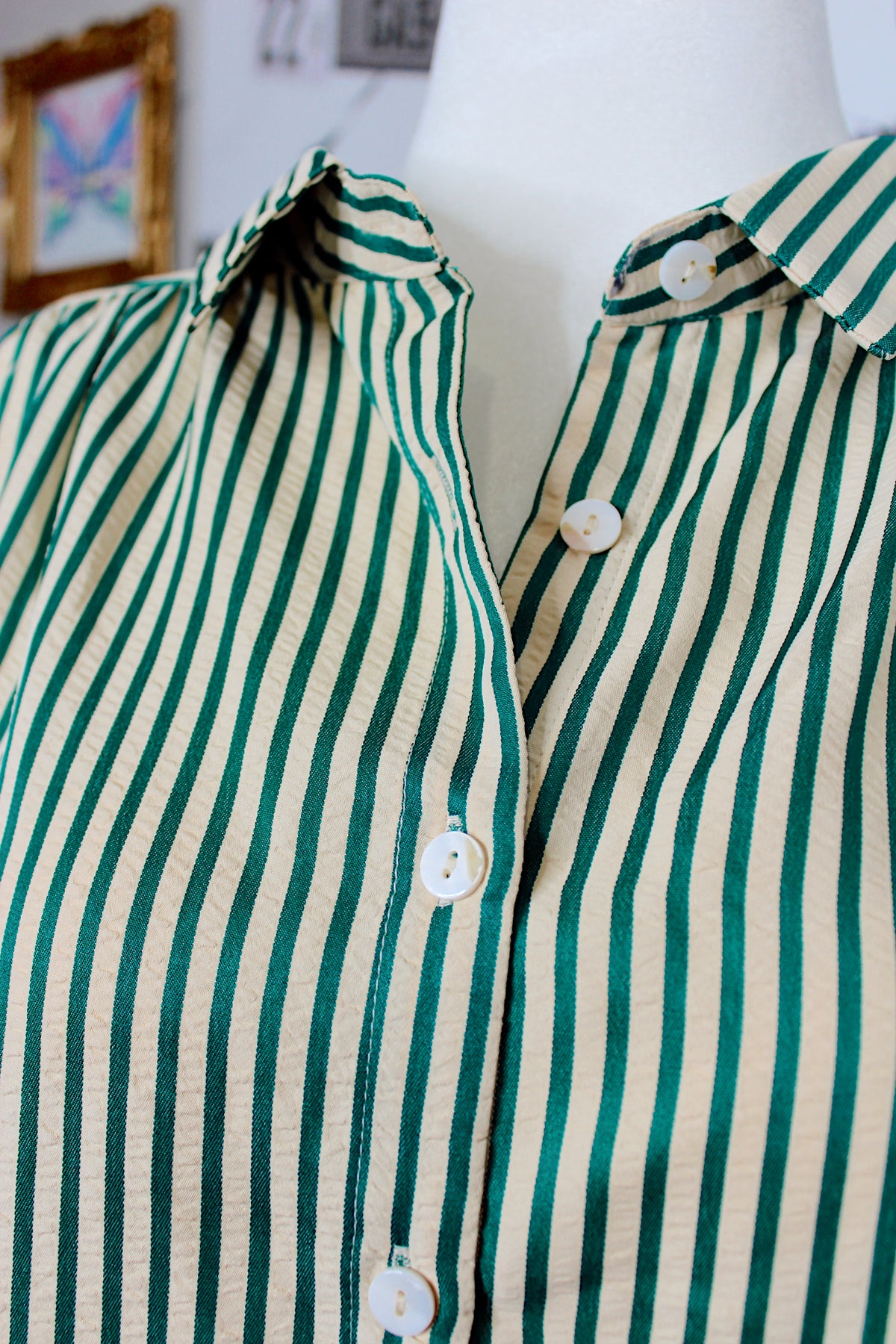 Kelly Striped Plus Size Top