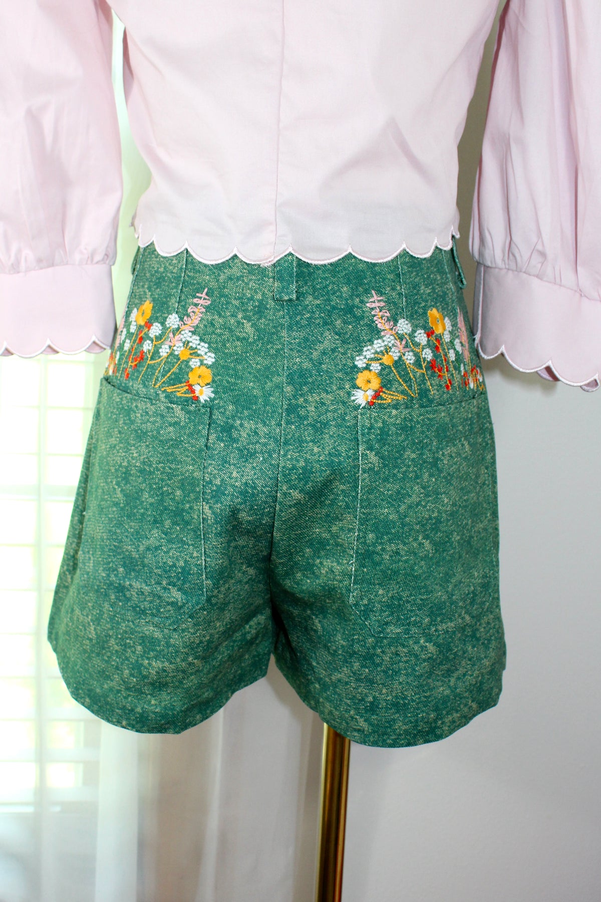Tinley Embroidered Short