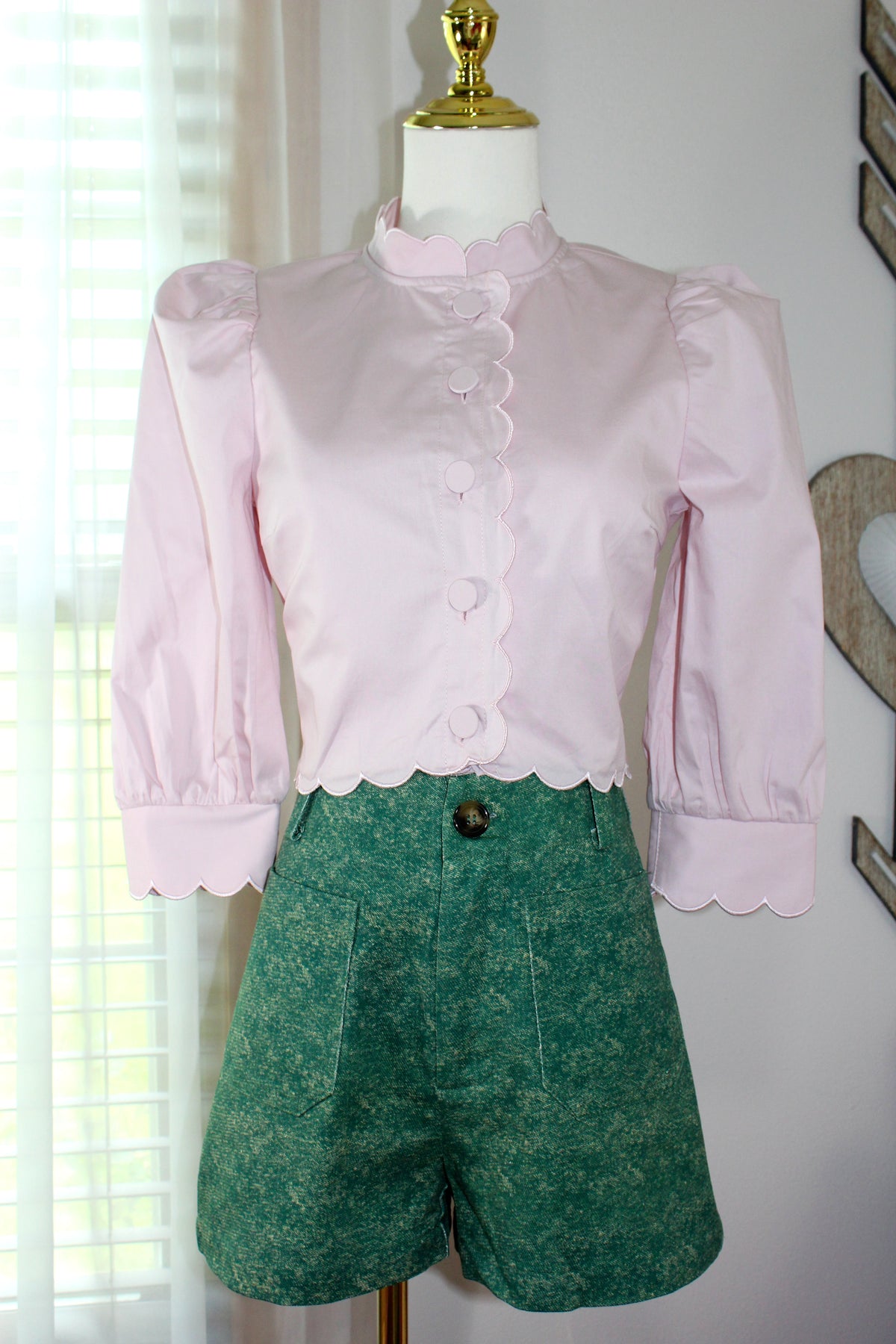 Tinley Embroidered Short