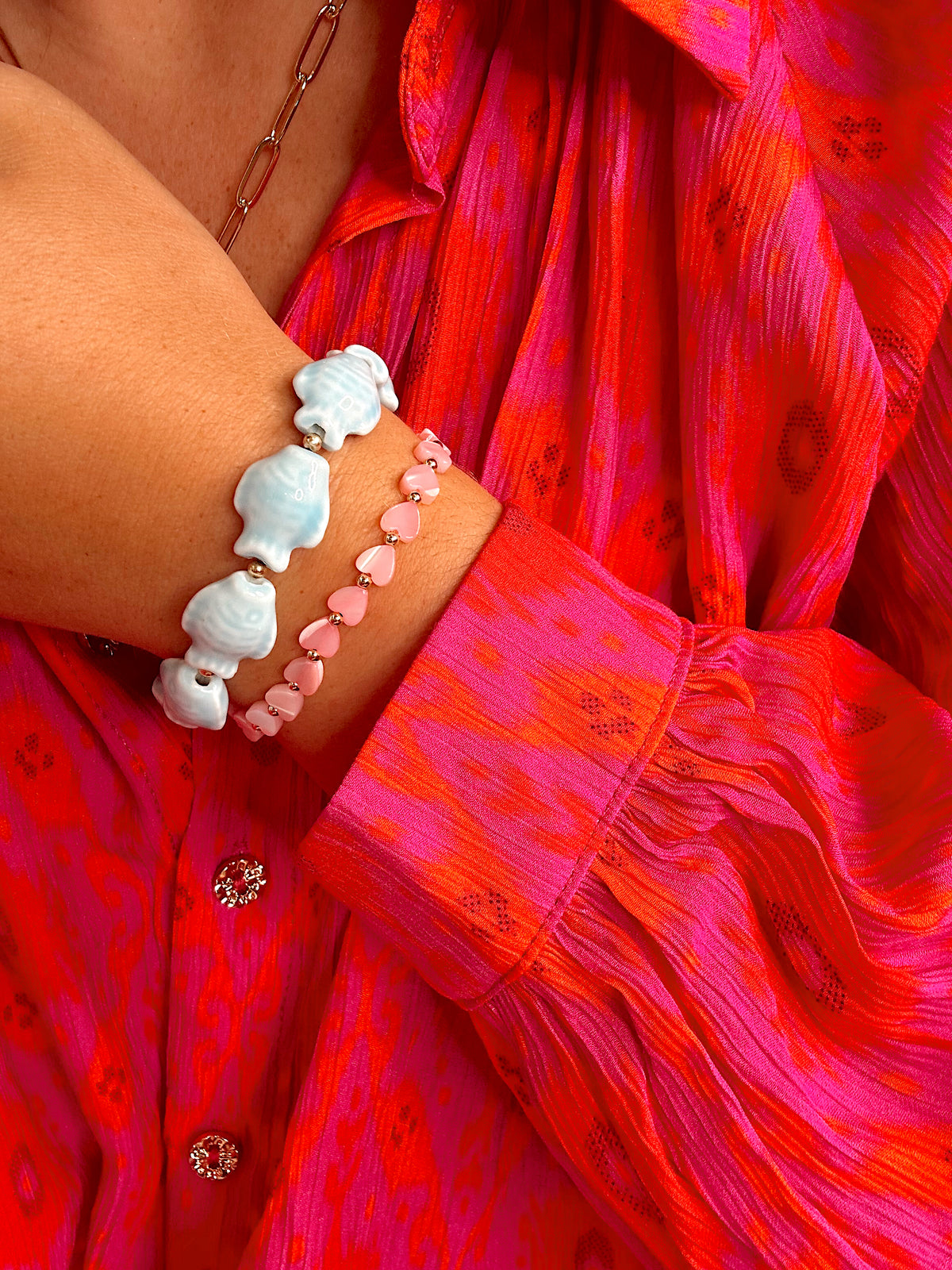Pippa Pink Bracelets