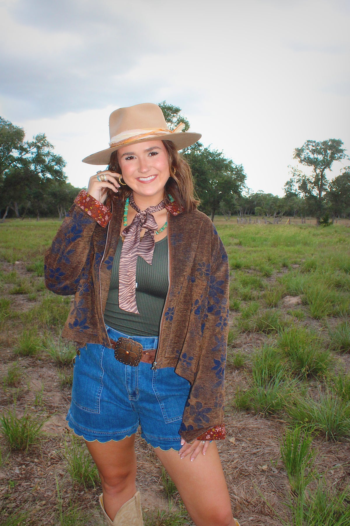 Rita Rustic Mocha Jacket
