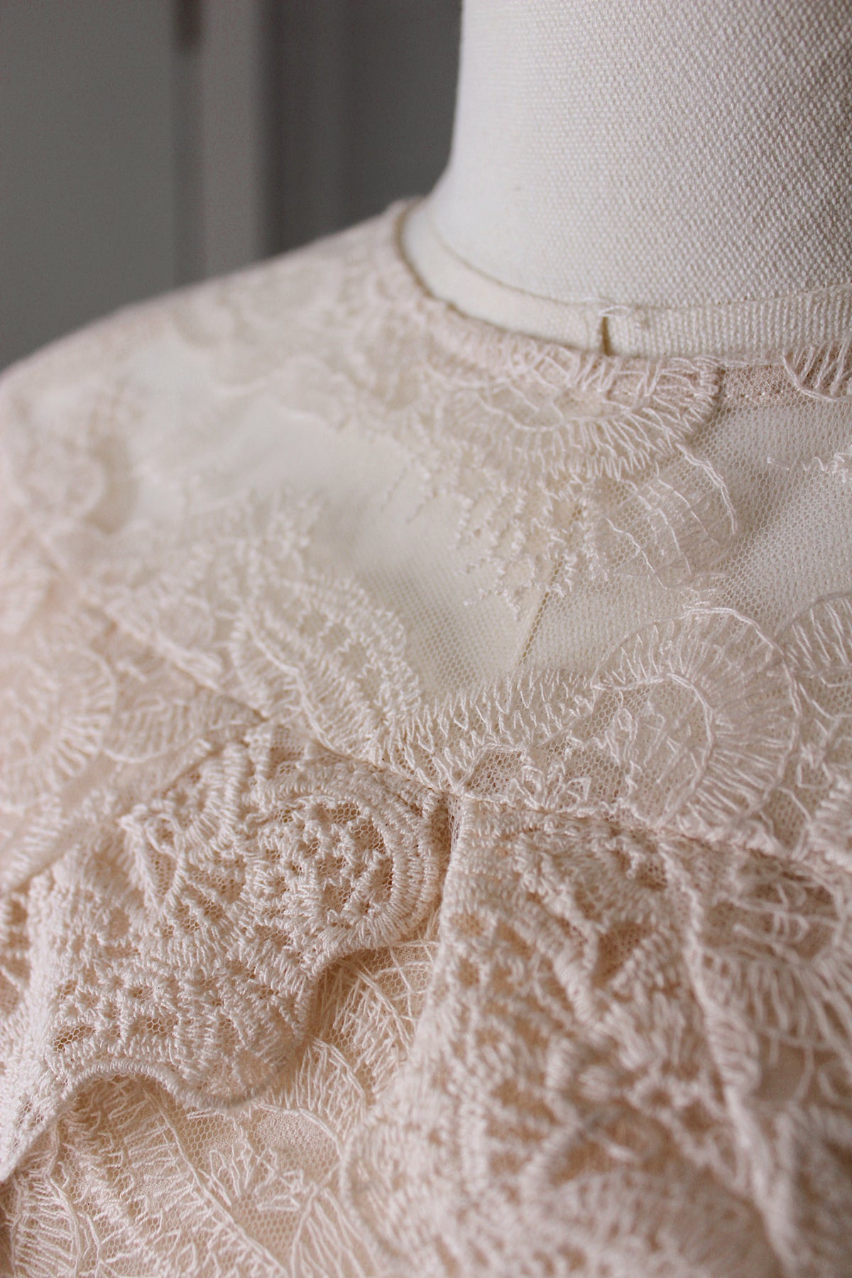 Miss to Mrs. Cream Lace Dress
