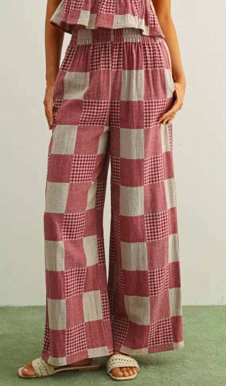 Memphis Checkered Pant