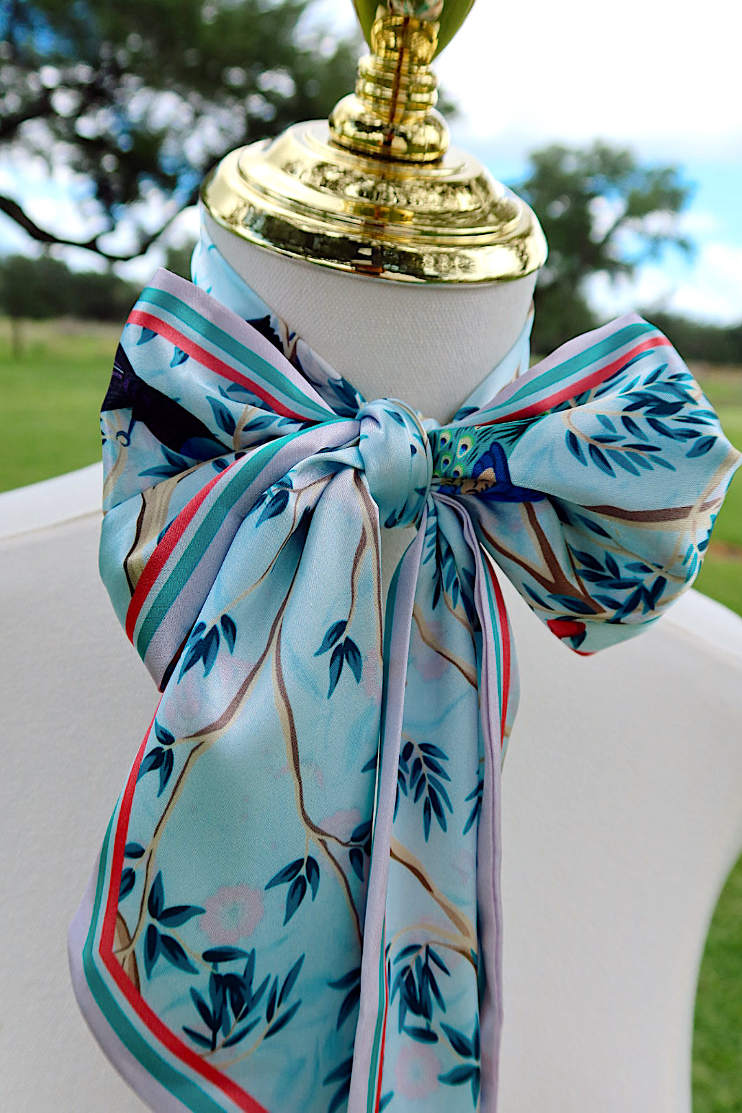 Peacock Paradise Scarf