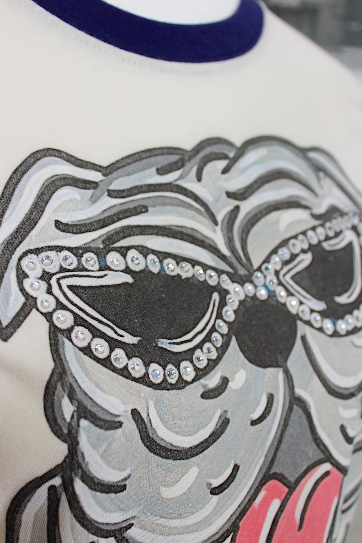The Boujee Bulldog Ringer Tee