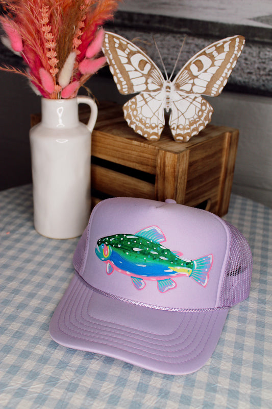 Fish Tales Mesh Trucker Hat