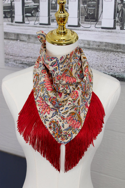 Ella - Maroon Scarf