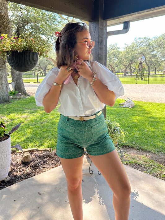 Tinley Embroidered Short